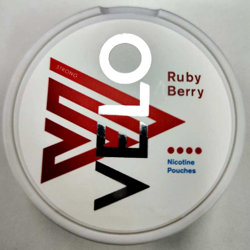 Ruby Berry white 14mg nicotine pouches